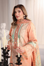 Rang Rasiya Nova Embroidered Lawn Unstitched 3Pc Suit - Cecilia