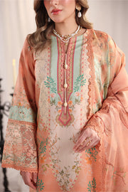 Rang Rasiya Nova Embroidered Lawn Unstitched 3Pc Suit - Cecilia