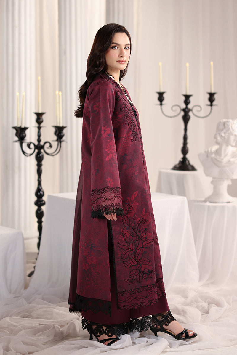 Rang Rasiya Nova Embroidered Lawn Unstitched 3Pc Suit - Alara