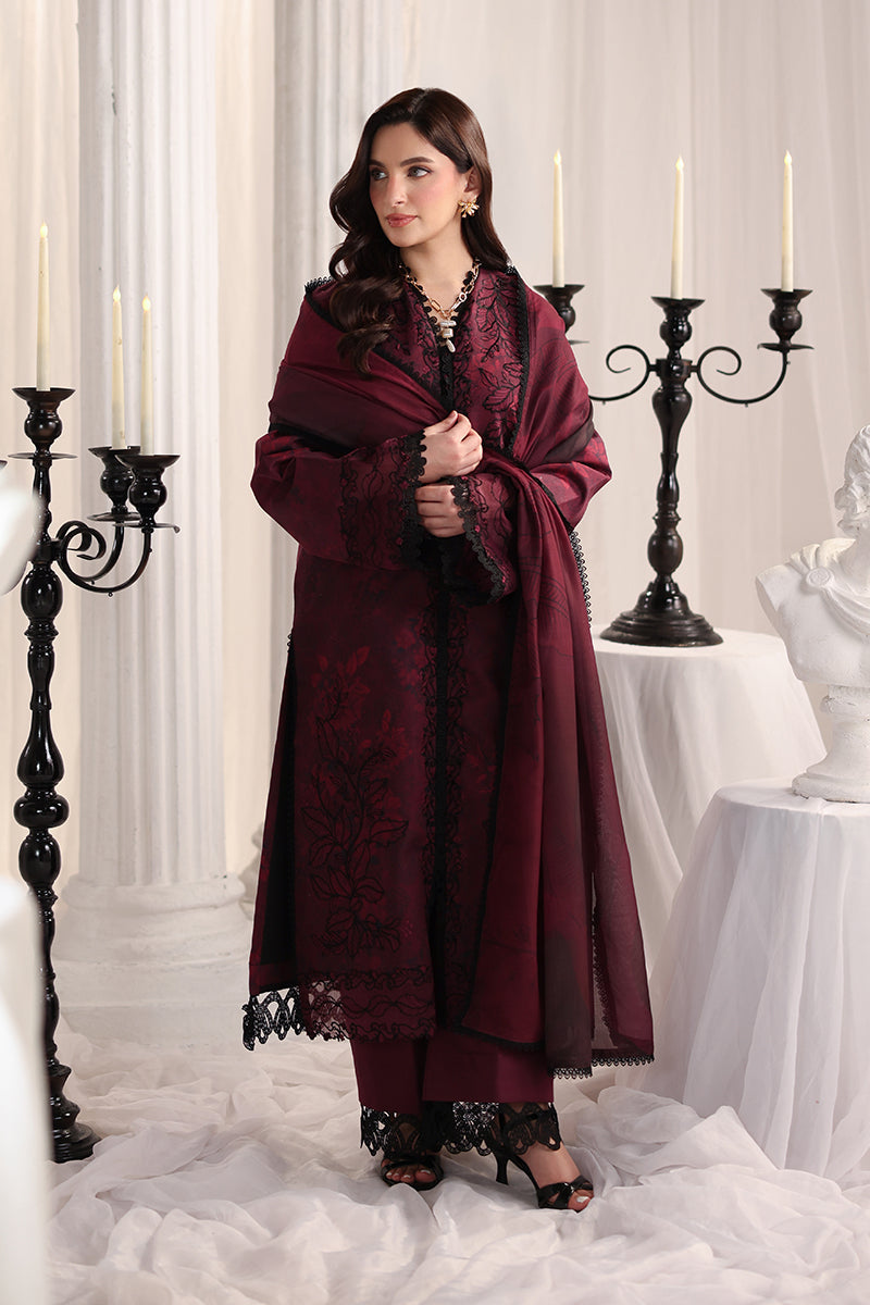 Rang Rasiya Nova Embroidered Lawn Unstitched 3Pc Suit - Alara
