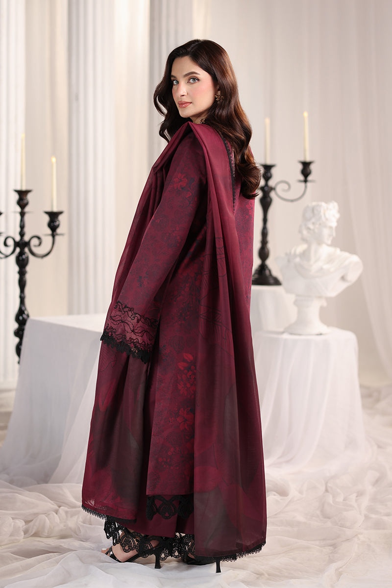 Rang Rasiya Nova Embroidered Lawn Unstitched 3Pc Suit - Alara