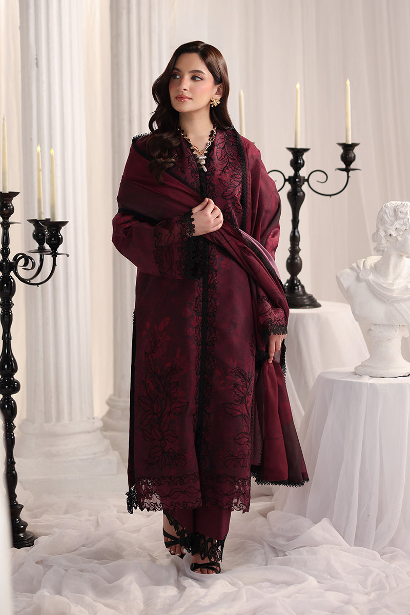 Rang Rasiya Nova Embroidered Lawn Unstitched 3Pc Suit - Alara