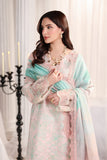 Rang Rasiya Nova Embroidered Lawn Unstitched 3Pc Suit - Emilia