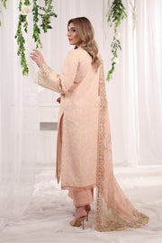 Rang Rasiya Nova Embroidered Lawn Unstitched 3Pc Suit - Gabriella