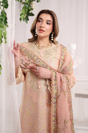 Rang Rasiya Nova Embroidered Lawn Unstitched 3Pc Suit - Gabriella