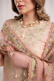 Rang Rasiya Nova Embroidered Lawn Unstitched 3Pc Suit - Gabriella