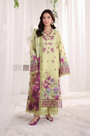 Rang Rasiya Nova Embroidered Lawn Unstitched 3Pc Suit - Elena