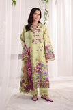 Rang Rasiya Nova Embroidered Lawn Unstitched 3Pc Suit - Elena