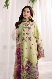 Rang Rasiya Nova Embroidered Lawn Unstitched 3Pc Suit - Elena