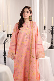 Rang Rasiya Nova Embroidered Lawn Unstitched 3Pc Suit - Rosalia