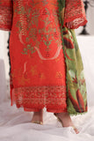 Rang Rasiya Nova Embroidered Lawn Unstitched 3Pc Suit - Seline