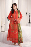 Rang Rasiya Nova Embroidered Lawn Unstitched 3Pc Suit - Seline