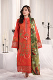 Rang Rasiya Nova Embroidered Lawn Unstitched 3Pc Suit - Seline