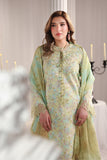 Rang Rasiya Nova Embroidered Lawn Unstitched 3Pc Suit - Viola