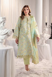 Rang Rasiya Nova Embroidered Lawn Unstitched 3Pc Suit - Viola