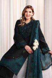 Rang Rasiya Nova Embroidered Lawn Unstitched 3Pc Suit - Defne