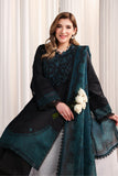 Rang Rasiya Nova Embroidered Lawn Unstitched 3Pc Suit - Defne