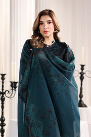 Rang Rasiya Nova Embroidered Lawn Unstitched 3Pc Suit - Defne