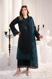 Rang Rasiya Nova Embroidered Lawn Unstitched 3Pc Suit - Defne
