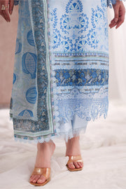 Rang Rasiya Nova Embroidered Lawn Unstitched 3Pc Suit - Ariana