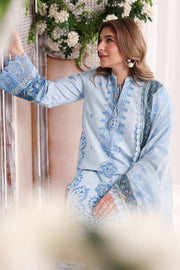 Rang Rasiya Nova Embroidered Lawn Unstitched 3Pc Suit - Ariana