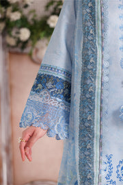 Rang Rasiya Nova Embroidered Lawn Unstitched 3Pc Suit - Ariana