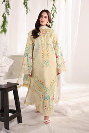 Rang Rasiya Nova Embroidered Lawn Unstitched 3Pc Suit - Georgia