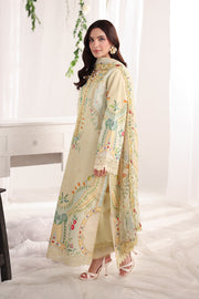 Rang Rasiya Nova Embroidered Lawn Unstitched 3Pc Suit - Georgia