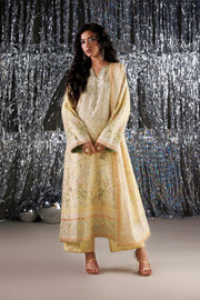 Rang Rasiya Luxe Silk Embroidered Silk Unstitched 3Pc Suit - Perle