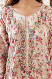 Safwa Smile Vol-02 Embroidered Lawn Unstitched 3Pc Suit RRY-97