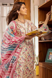 Safwa Smile Vol-02 Embroidered Lawn Unstitched 3Pc Suit RRY-97
