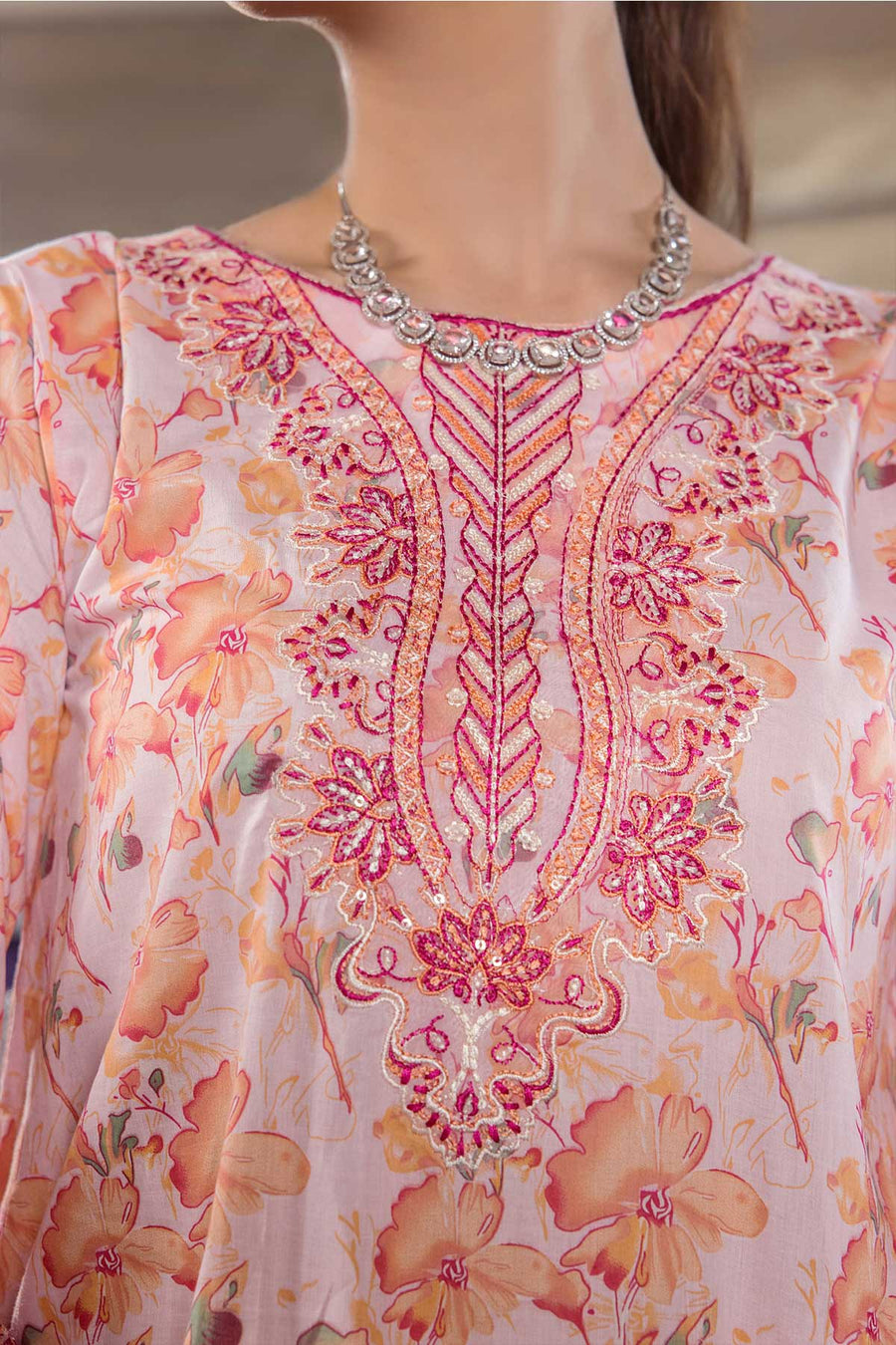 Safwa Smile Vol-02 Embroidered Lawn Unstitched 3Pc Suit RRY-98
