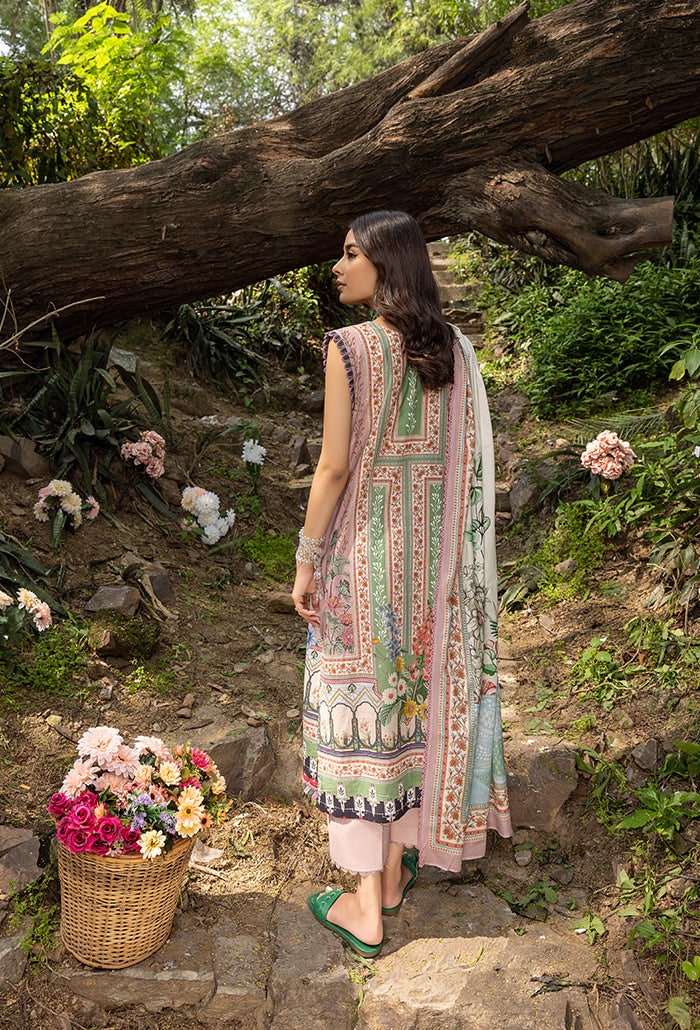 Iris by Humdum Embroidered Lawn Unstitched 3 Piece Suit RS-02