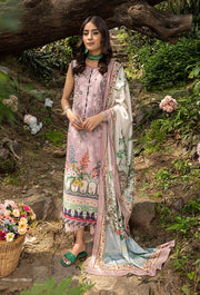 Iris by Humdum Embroidered Lawn Unstitched 3 Piece Suit RS-02