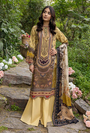 Iris by Humdum Embroidered Lawn Unstitched 3 Piece Suit RS-03
