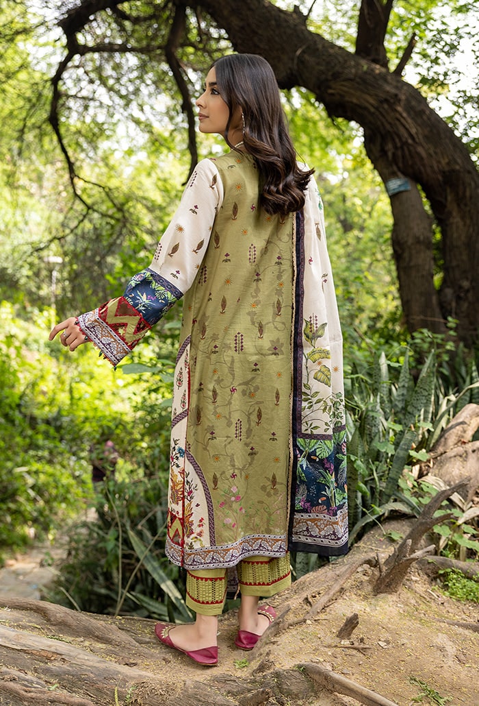 Iris by Humdum Embroidered Lawn Unstitched 3 Piece Suit RS-05
