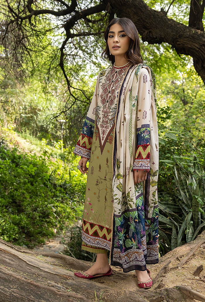 Humdum Collection Iris by Humdum Embroidered Lawn Unstitched 3 Piece Suit RS-05