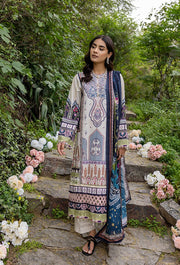 Iris by Humdum Embroidered Lawn Unstitched 3 Piece Suit RS-06