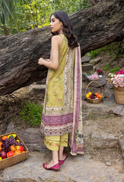 Iris by Humdum Embroidered Lawn Unstitched 3 Piece Suit RS-07