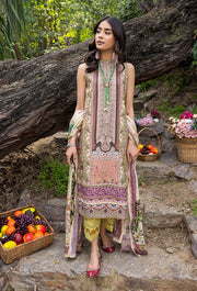 Iris by Humdum Embroidered Lawn Unstitched 3 Piece Suit RS-07
