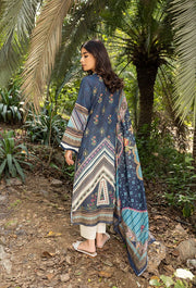 Iris by Humdum Embroidered Lawn Unstitched 3 Piece Suit RS-08