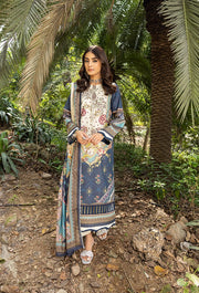 Iris by Humdum Embroidered Lawn Unstitched 3 Piece Suit RS-08