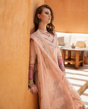 Republic Womenswear Rezene Unstitched Lawn 3Pc Suit RSL23-D8-A