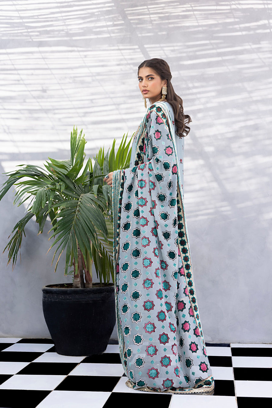 Regalia Textiles Rung-e-Sung Unstitched Cotail Linen 3Pc Suit RSPV-02