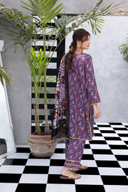 Regalia Textiles Rung-e-Sung Unstitched Cotail Linen 3Pc Suit RSPV-08
