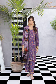 Regalia Textiles Rung-e-Sung Unstitched Cotail Linen 3Pc Suit RSPV-08