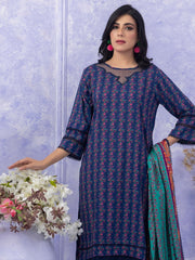Ghazal by Regalia Textiles Printed Linen Unstitched 3Pc Suit D-06