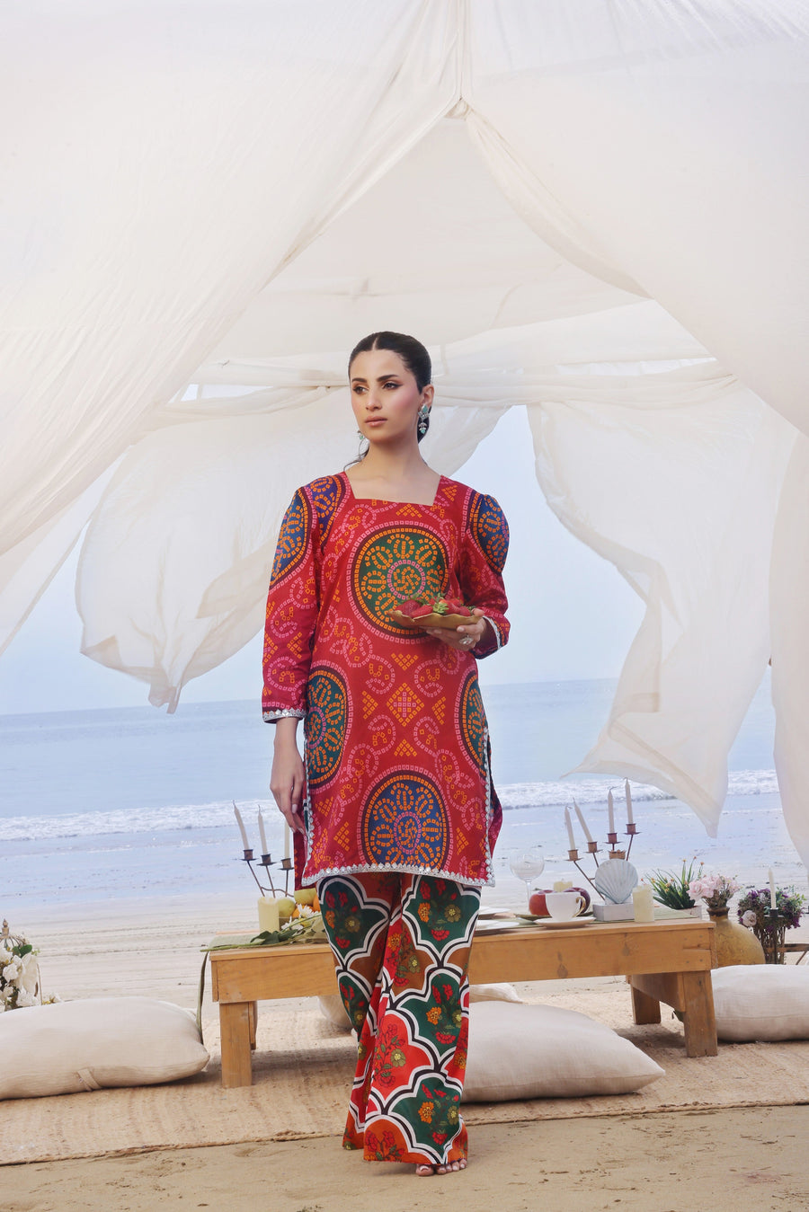 Feathers Whisper Winds Unstitched Printed Lawn 2Pc Suit RUBEL-FT511