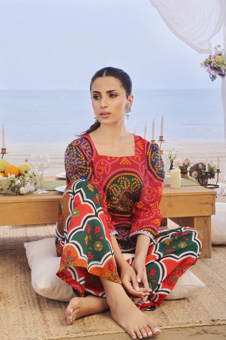 Feathers Whisper Winds Unstitched Printed Lawn 2Pc Suit RUBEL-FT511