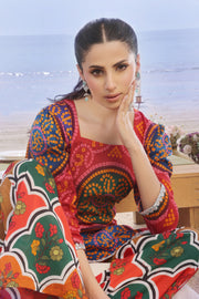 Feathers Whisper Winds Unstitched Printed Lawn 2Pc Suit RUBEL-FT511